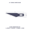 excel-knife-blade-#11